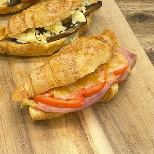 Savoury Croissant - Leg Ham, Tomato & Tasty Cheese