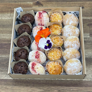 Mini Muffins & Donut Share Box